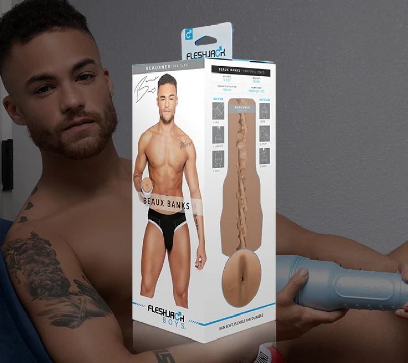 Fleshlight Beaux Banks Male Pornstar Replicas | ISRAEL SR9104735