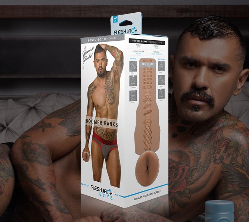 Fleshlight Boomer Banks Male Pornstar Replicas | ISRAEL CY2690547