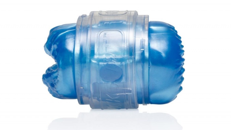 Fleshlight Quickshot Alien Butt/Mouth - Metallic Blue Freaks Male Masturbators | ISRAEL SY2910378