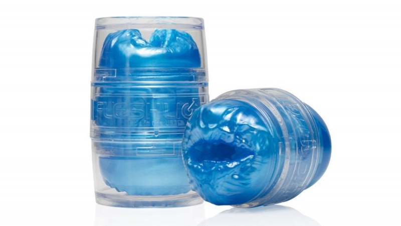 Fleshlight Quickshot Alien Butt/Mouth - Metallic Blue Freaks Male Masturbators | ISRAEL SY2910378